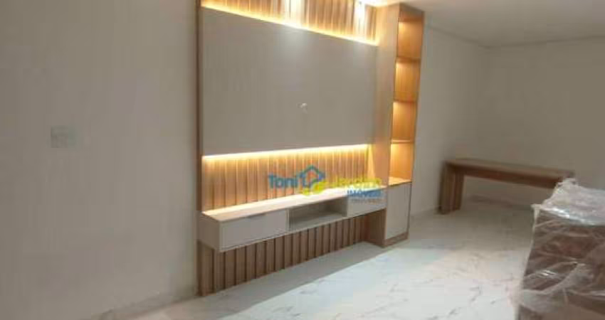 Apartamento com 2 dormitórios à venda, 62 m² por R$ 402.000,00 - Jardim das Maravilhas - Santo André/SP