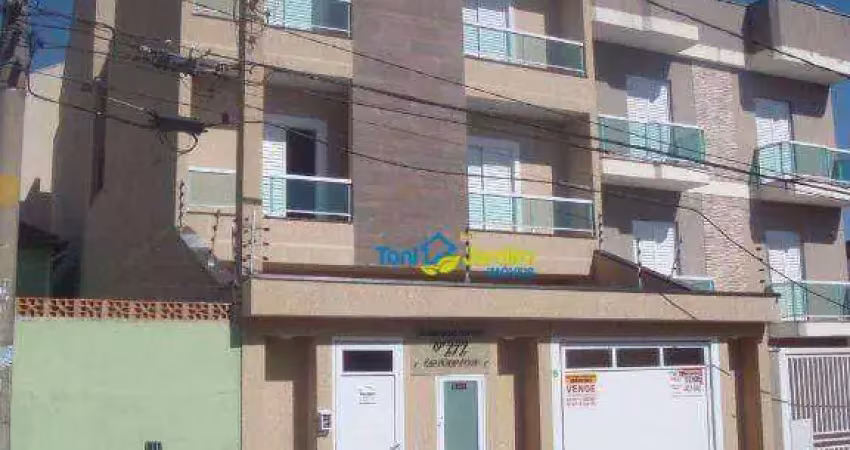 Cobertura com 2 dormitórios à venda, 62 m² por r$ 535.000,00 - vila tibiriçá - santo andré/sp