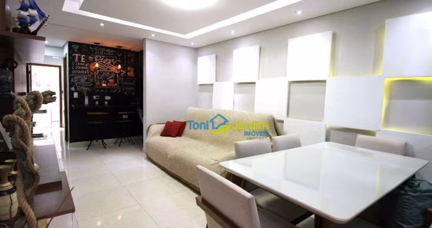 Sobrado com 2 dormitórios à venda, 75 m² por R$ 499.000,00 - Jardim das Maravilhas - Santo André/SP
