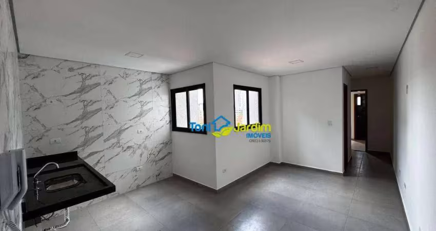 Cobertura com 2 dormitórios à venda, 100 m² por r$ 540.000,00 - vila eldízia - santo andré/sp