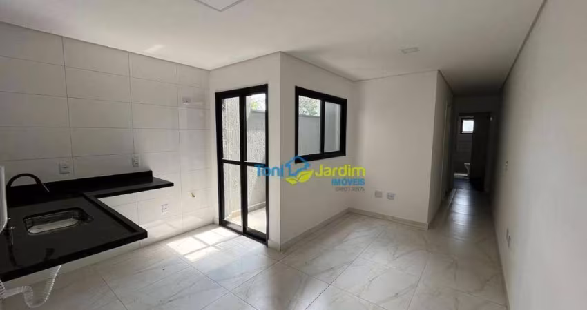 Apartamento com 2 dormitórios à venda, 52 m² por R$ 370.000,00 - Parque das Nações - Santo André/SP