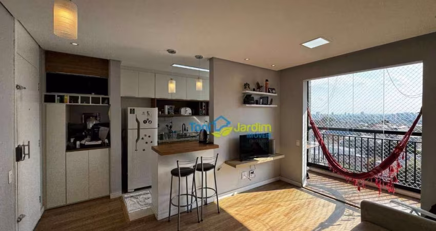 Apartamento com 2 dormitórios, 50 m² - venda por R$ 395.000,00 ou aluguel por R$ 2.769,28/mês - Utinga - Santo André/SP