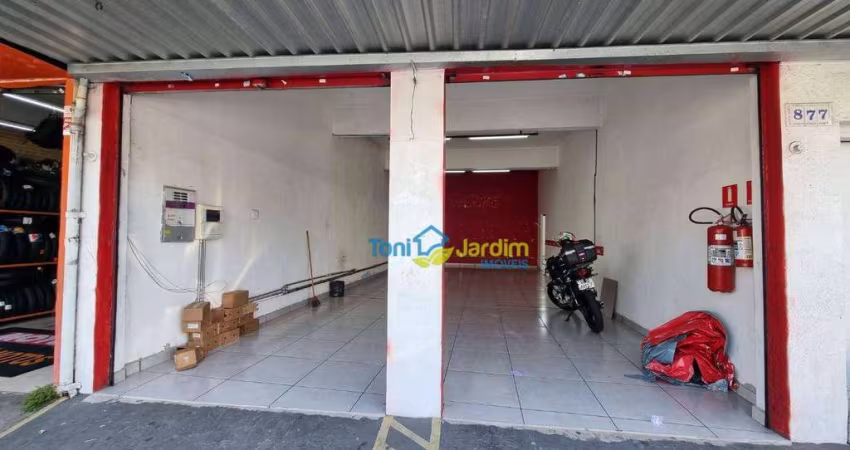 Salão para alugar, 120 m² por R$ 5.000,00/mês - Vila Alto de Santo André - Santo André/SP