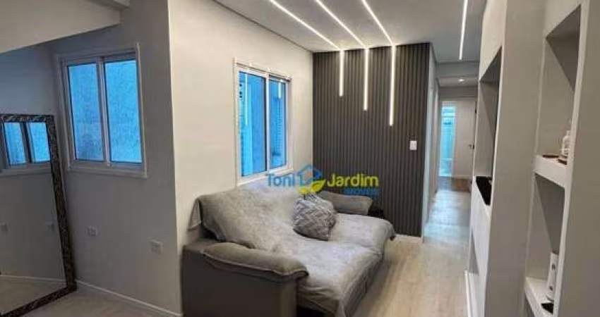 Cobertura com 2 dormitórios à venda, 105 m² por R$ 600.000,00 - Vila Bastos - Santo André/SP