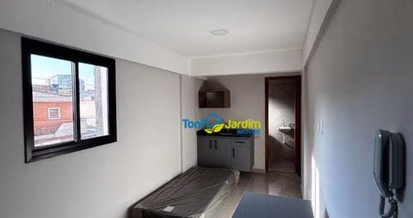 Kitnet com 1 dormitório para alugar, 22 m² por R$ 1.235,00/mês - Parque das Nações - Santo André/SP
