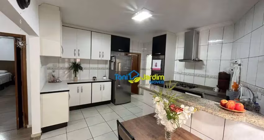 Casa com 3 dormitórios à venda, 216 m² por r$ 830.000,00 - vila lucinda - santo andré/sp