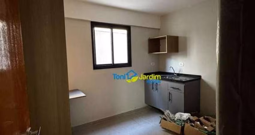 Kitnet com 1 dormitório para alugar, 14 m² por R$ 1.085,00/mês - Parque das Nações - Santo André/SP
