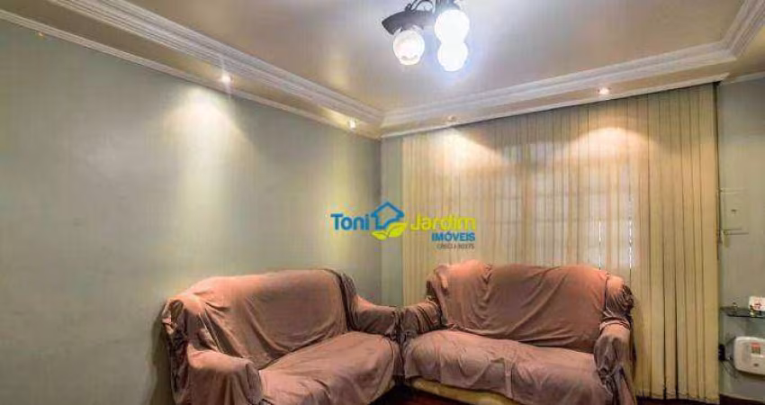 Sobrado com 3 dormitórios, 186 m² - venda por R$ 650.000,00 ou aluguel por R$ 4.100,00/mês - Jardim Utinga - Santo André/SP