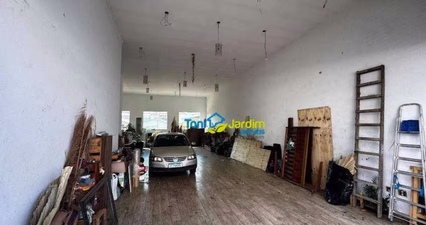 Salão para alugar, 160 m² por r$ 10.250,00/mês - jardim - santo andré/sp