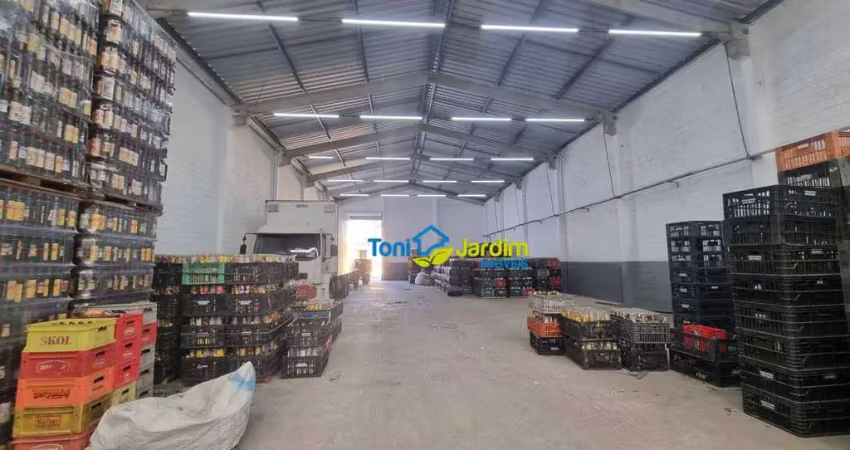 Galpão para alugar, 700 m² por r$ 23.583,33/mês - vila lucinda - santo andré/sp