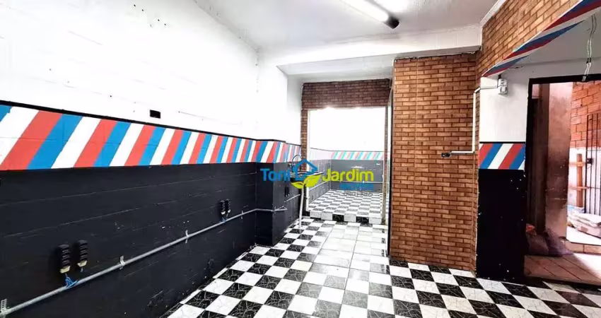 Salão para alugar, 42 m² por r$ 1.050,00/mês - jardim são roberto - são paulo/sp