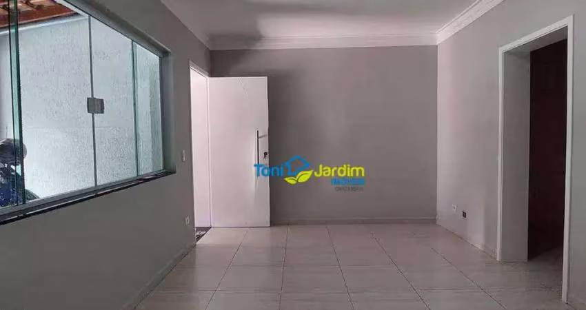 Sobrado com 2 dormitórios para alugar, 129 m² por r$ 3.770,00/mês - vila homero thon - santo andré/sp