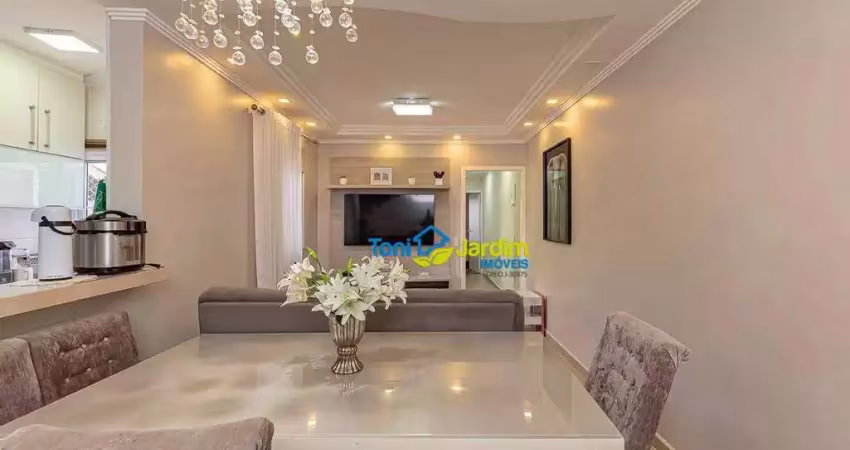 Cobertura com 2 dormitórios à venda, 69 m² por r$ 620.000,00 - vila humaitá - santo andré/sp
