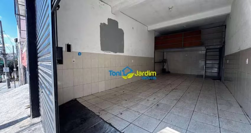Salão para alugar, 40 m² por r$ 1.500,00/mês - vila amábile pezzolo - santo andré/sp