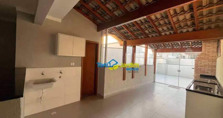 Cobertura com 2 dormitórios para alugar, 113 m² por r$ 3.148,53/mês - parque das nações - santo andré/sp