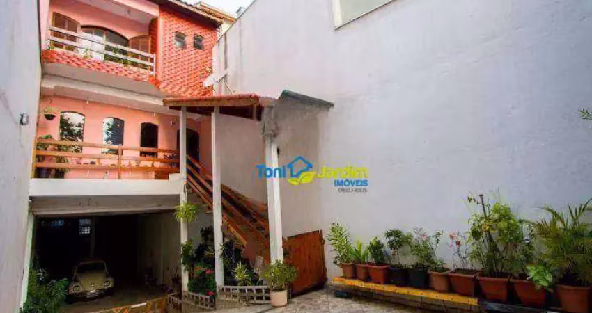 Sobrado com 4 dormitórios à venda, 295 m² por r$ 1.200.000,00 - jardim monções - santo andré/sp