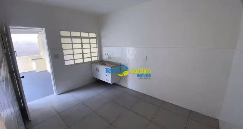 Casa com 1 dormitório para alugar, 45 m² por r$ 1.000,00/mês - vila alto de santo andré - santo andré/sp