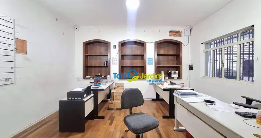 Sobrado com 3 dormitórios para alugar, 150 m² por r$ 4.916,00/mês - utinga - santo andré/sp