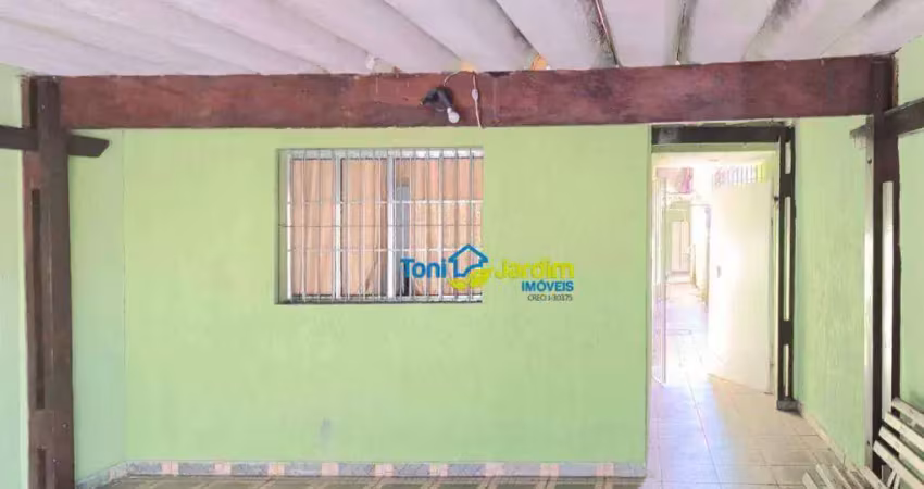 Casa com 2 dormitórios para alugar, 80 m² por r$ 1.754,62/mês - vila camilópolis - santo andré/sp