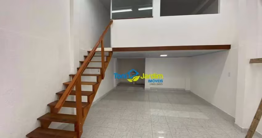 Salão para alugar, 45 m² por r$ 2.630,00/mês - vila alto de santo andré - santo andré/sp