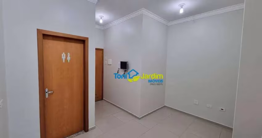 Sala para alugar, 28 m² por r$ 1.187,30/mês - vila alto de santo andré - santo andré/sp