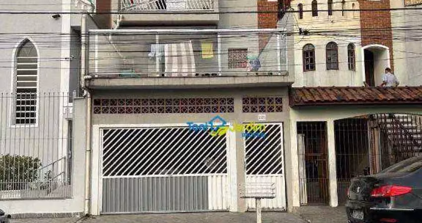 Sobrado com 3 dormitórios à venda, 199 m² por r$ 552.000,00 - vila homero thon - santo andré/sp