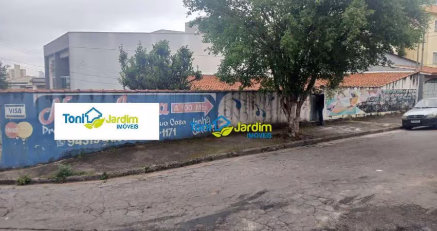 Terreno à venda, 230 m² por r$ 750.000,00 - vila alto de santo andré - santo andré/sp