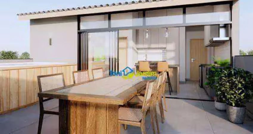 Cobertura com 2 dormitórios à venda, 96 m² por r$ 899.000,00 - campestre - santo andré/sp