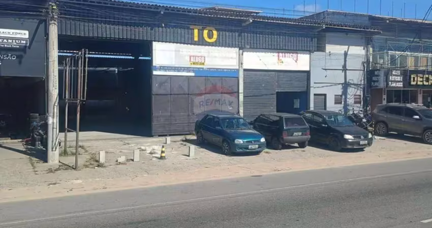 'galpão comercial estratégico pela rj 140, alugue!'
