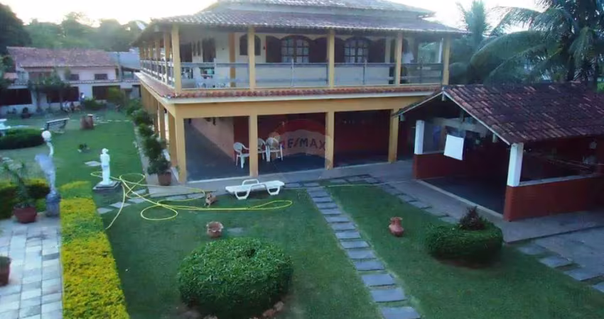 Casa com 7 quartos e 7 suites com piscina ,churrasqueira , sauna  e muito espaço  5 vagas.
