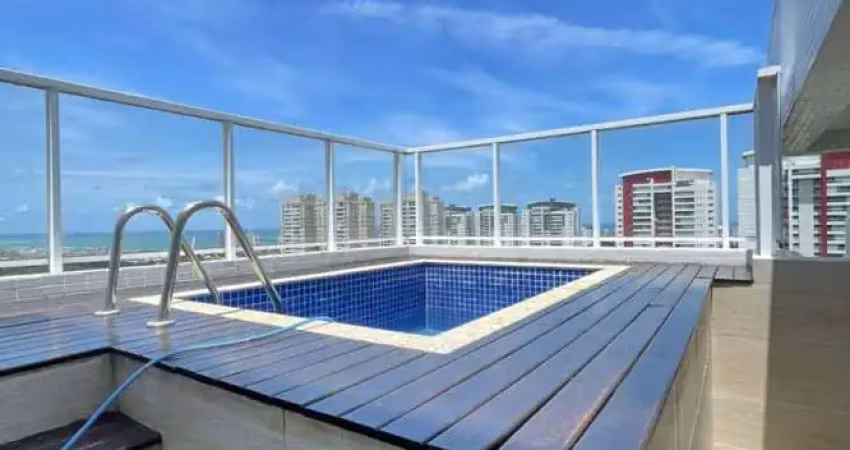 Alugo cobertura no greenville atmos, pronta para morar, com hidro e piscina, otima area verde, predio  com total infraestrutura