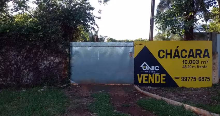 * chácara em maringá - analisa permuta por imóvel menor valor em maringá ou cianorte.
