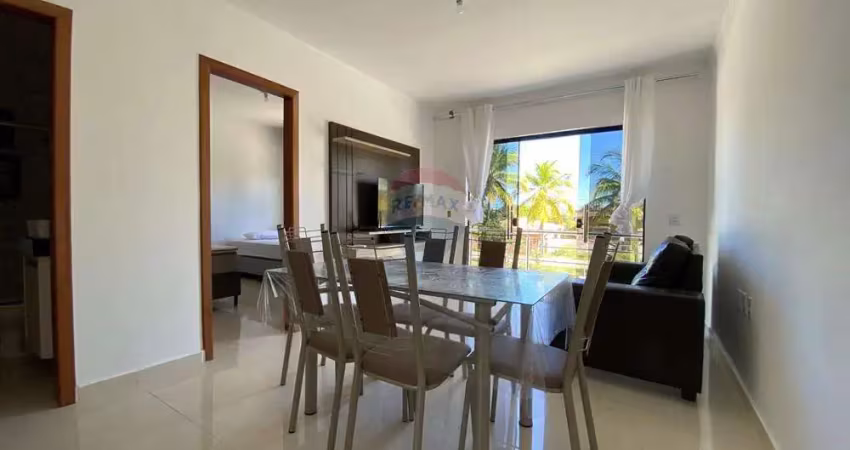Apartamento mobiliado de 2 quartos para locação - orla de porto seguro