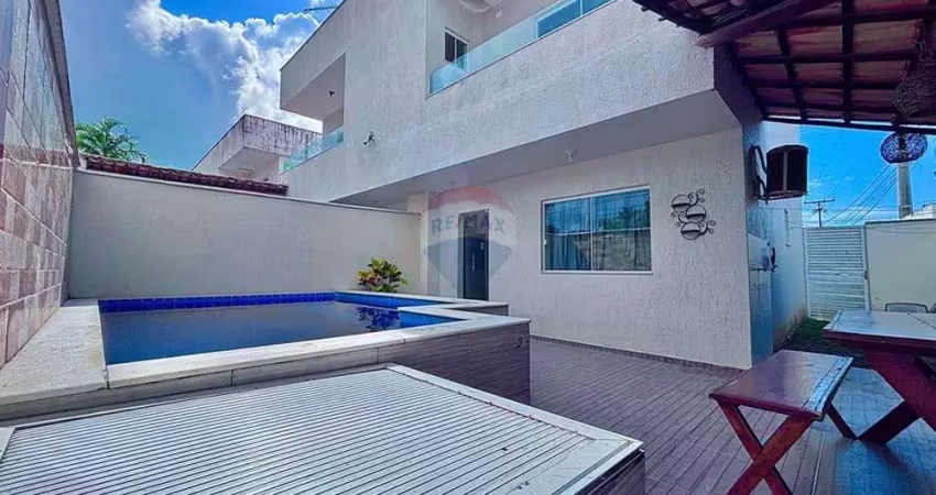 Duplex mobiliado com piscina privativa a 300m da praia do muta