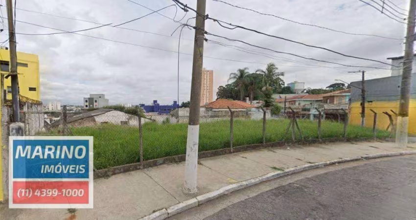 Terreno à venda, 786 m² por R$ 2.120.000,00 - Vila Jordanópolis - São Bernardo do Campo/SP