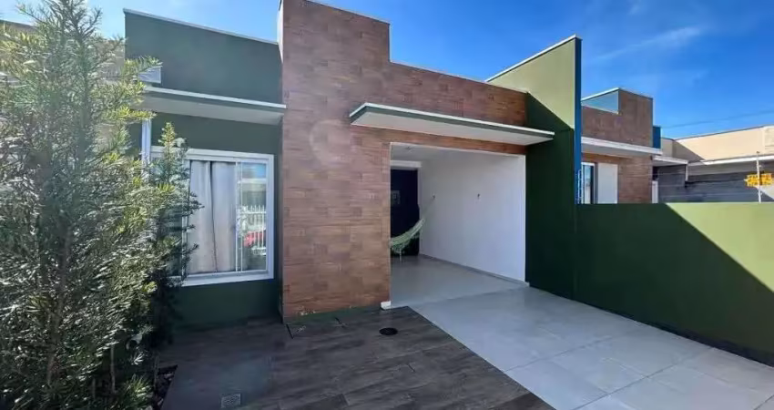 Casa com 2 dormitórios e 1 vaga de garagem no Bairro Mata Atlantica - Tijucas
