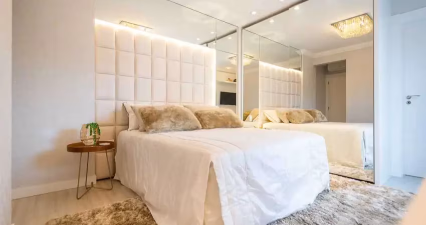 Apartamento mobiliado com 4  suítes e 3 vagas de garagem em itapema