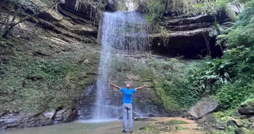 Terreno em condomínio de chácaras com vista para vale de montanhas no Centro de Ibirama