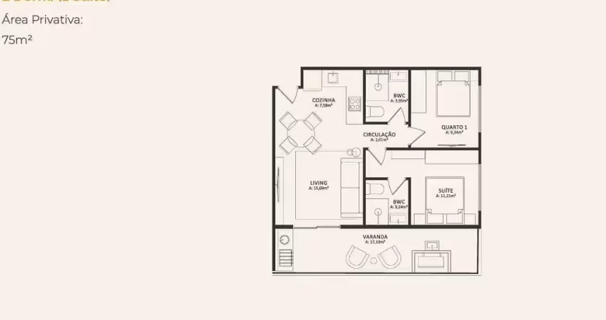Apartamento à venda, morro das pedras, florianópolis, sc
