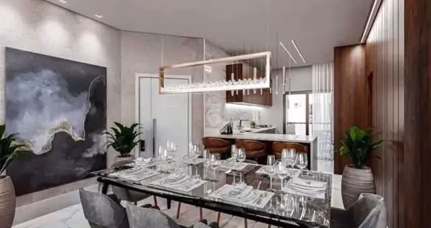 Apartamento mobiliado com 4 suítes e 3 vagas de garagem no pioneiros em balneário camboriú