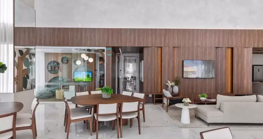 Apartamento mobiliado com 3 suítes, 3 vagas de garagem no pioneiros em balneário camboriú