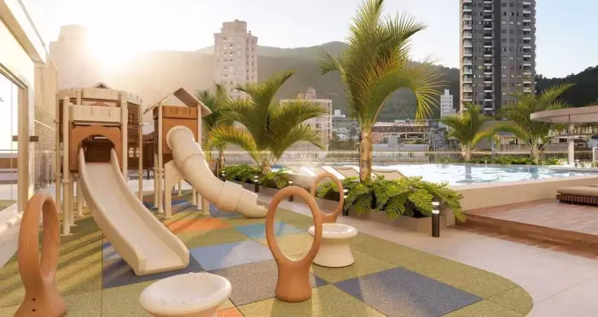 Apartamento na planta com 2 suítes e 1 vaga de garagem em itapema
