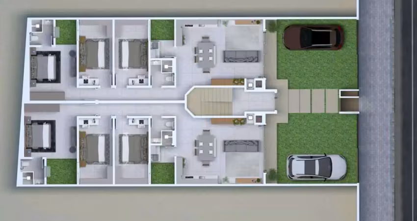 Apartamento em construção com 3 dormitórios sendo 1 suíte e 1 vaga na praia de balneário piçarras