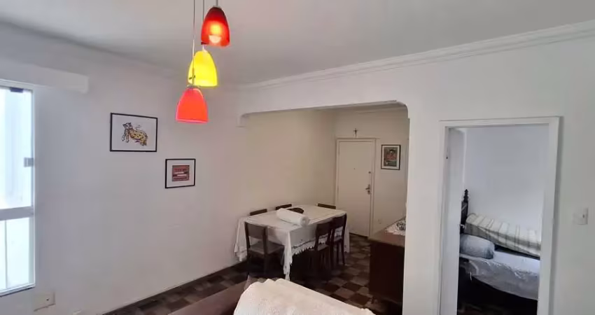 Apartamento vista mar mobiliado com 2 dormitórios e 1 vaga de garagem em balneário camboriú