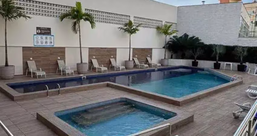 Apartamento com 01 suíte mais 01 dormitório com área de lazer completa em barreiros, são josé/sc