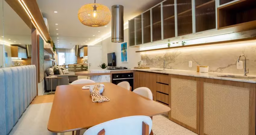Apartamento na planta com 2 dormitórios sendo 1 suíte e 1 vaga em barra velha
