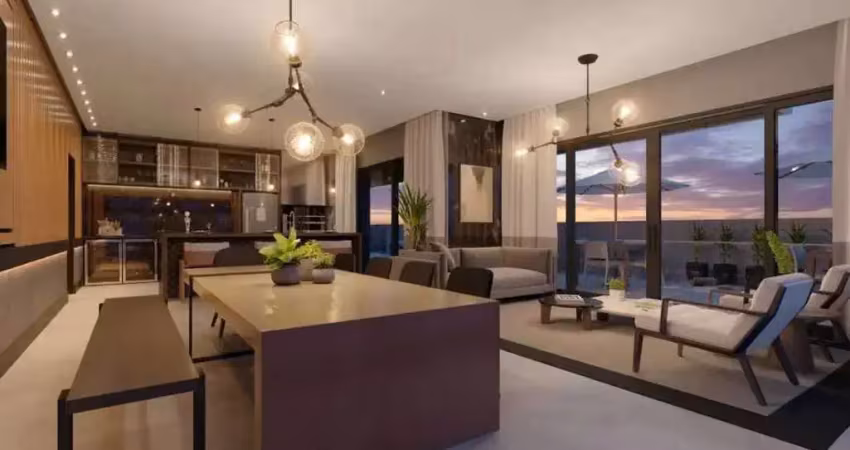 Apartamento na planta com 2 suítes e 1 vaga de garagem na praia brava em itajaí