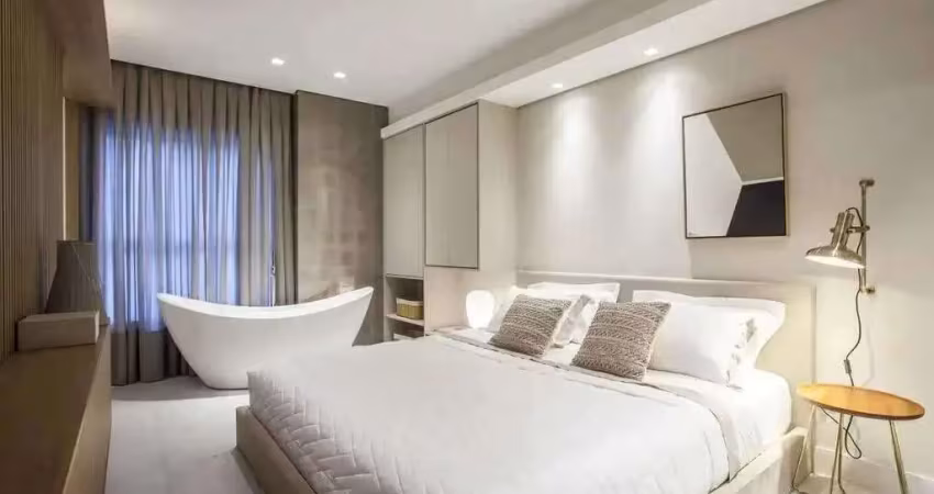 Apartamento com 4 suítes sendo 1 master e 3 vagas de garagem balneário camboriú/sc