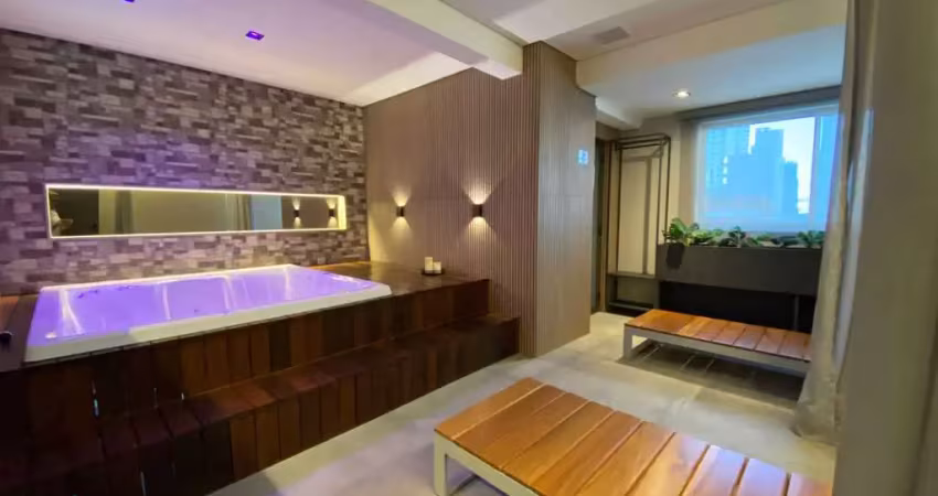 Apartamento mobiliado com 3 suítes e 2 vagas de garagem no centro de balneário camboriú