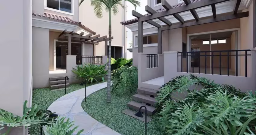 Casa com 3 suítes e 2 vagas na garagem com acesso exclusivo para a pria de quatro ilhas